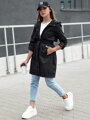 MODERNS dámska parka bunda čierna Dstreet TY4390