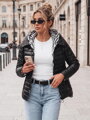 VANLY dámska prešívaná bunda čierna Dstreet TY4270
