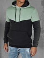 Pánska basic mint mikina s kapucňou Dstreet BX5876