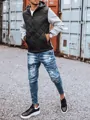 Sivá športová pánska bunda.