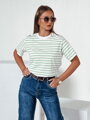 T-shirt damski RILANT zielony Dstreet RY2563