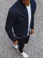 Džínsová pánska bomber bunda