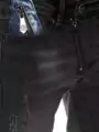 Originálne čierne džínsy pre pánov