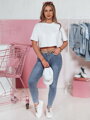 Dámske nohavice jeanskowe skinny SKINLENA UY2374