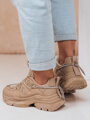 Dámske tenisky NEWMOVE khaki ZY0598