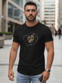 Bedrucktes Herren-T-Shirt schwarz Dstreet NX5085R