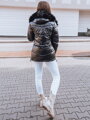 Obojstranná čierna bunda
