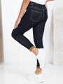 Dámske rifľové nohavice skinny tmavomodré UY2799