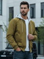 Pánska bomber bunda s kapucňou zelená Dstreet TX5022