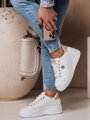 Dámske tenisky RIFII na platforme béžové ZY0688