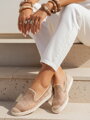 Dámske espadrilky SHINE zlaté ZY0061