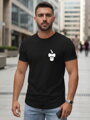 Bedrucktes Feuerwehr-T-Shirt mit Totenkopf für Männer NX054R