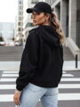 CATRAL dámska oversize bunda čierna Dstreet TY4189