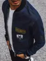 Džínsová pánska bomber bunda