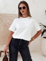 T-shirt damski FRIENDS ecru Dstreet RY2574