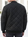 Čierna prešívaná pánska bunda (tx2215)