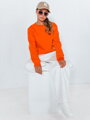 Oranžová dámska mikina FASHION II BY0317
