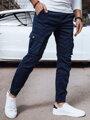 Pánske jogger nohavice Farba granátová DSTREET UX4136