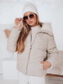 TRENDYGLAM dámska zimná bunda béžová Dstreet TY4358