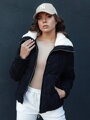 TRENDYGLAM dámska zimná bunda čierna Dstreet TY4357