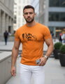 Herren Life on Wheels T-shirt orange Dstreet NX5016R