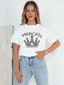 T-shirt damski PRINCY biały Dstreet RY2390