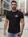 Bedrucktes Feuerwehr-T-Shirt mit Totenkopf für Männer NX054R