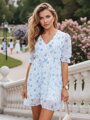 Dámske elegantné šaty RIVIERA biele EY2490