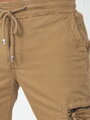 Dstreet UX4180 pánske khaki cargo nohavice