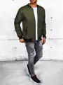 Štýlová zelená bomber bunda