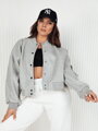 BONDAI dámska bomber bunda sivá Dstreet TY4146