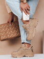 Dámske tenisky NEWMOVE khaki ZY0598