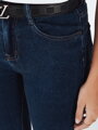 Dámske rifle skinny tmavomodré UY2772