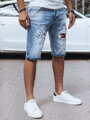Pánske modré džínsové šortky Dstreet SX2437