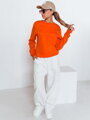 Oranžová dámska mikina FASHION II BY0317