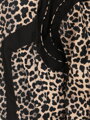 Dámska bunda s leopardím vzorom Dstreet béžová TY6041