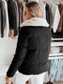 TRENDYGLAM dámska zimná bunda čierna Dstreet TY4357