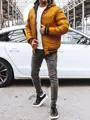 Pohodlná granátová prešívaná bunda