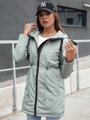 VERCHA dámska bunda parka zelená Dstreet TY4404