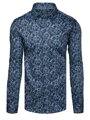 Košeľa pánska casual modrá Dstreet DX2672