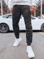 Pánske tmavošedé tepláky Dstreet UX4282