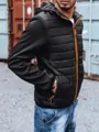 Senzačná čierna bunda pre pánov.