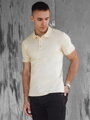 Pánske polo tričko žlté Dstreet PX0606
