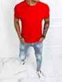 Štýlové červené tričko