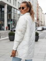 Štýlová biela dámska bunda