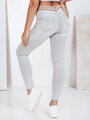 Dámske rifľové nohavice skinny sivé UY2811
