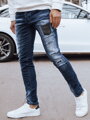 Pánske modré džínsové nohavice Dstreet UX4296