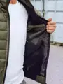 Jedinečná zelená prešívaná bunda.