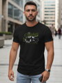 Bedrucktes Feuerwehr-T-Shirt mit Totenkopf für Männer NX054R