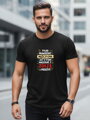 Bedrucktes Feuerwehr-T-Shirt mit Totenkopf für Männer NX054R